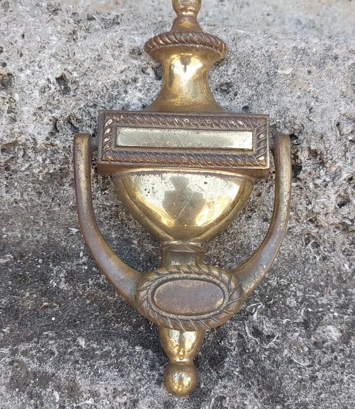 Хлопка за врата, позлатен бронз - Antiques Provence House