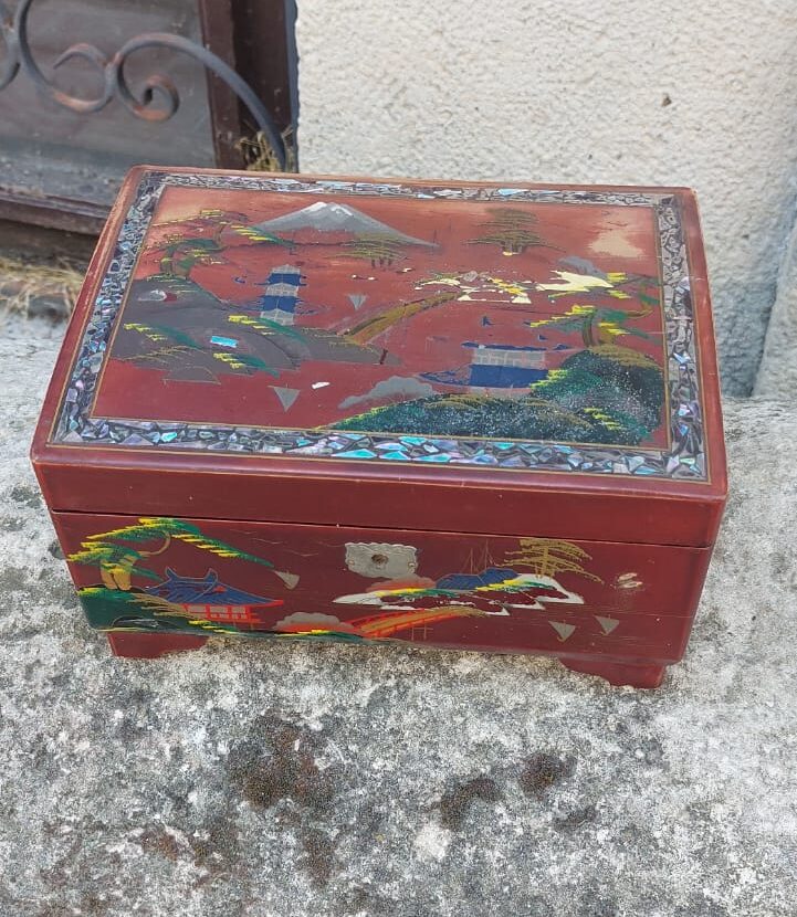 Старинна музикална кутия, Япония - Antiques Provence House