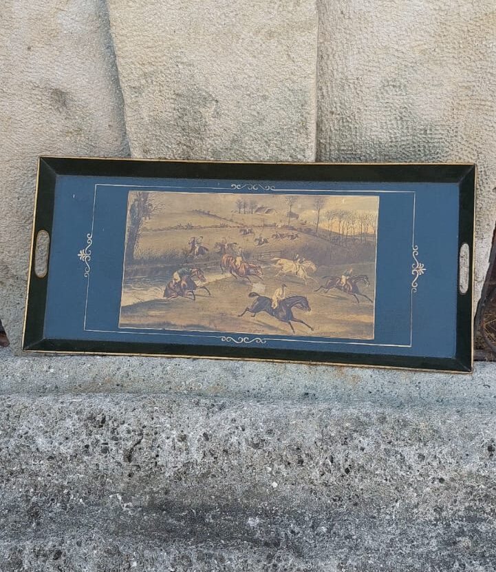 Старинен, френски поднос - Antiques Provence House